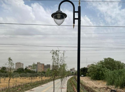 پایه چراغ محمد شهر